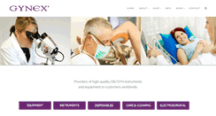 Desktop Screenshot of gynexcorporation.com
